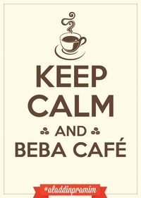 Café é a resposta, café é a solução! #aladdinpramim #cafe #keepcalm