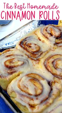 Copycat Cinnabon Cinnamon Rolls Recipe - Fun Happy Home
