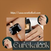 Awesome! Amazing! Our latest arrival. Emerald Cut Black Onyx Engagement Ring at $149.00.