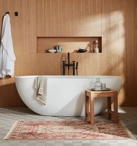 Teak Shower Bench | Rejuvenation