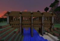 A bridge idea I like for minecraft