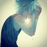 I HAVE SEARCHED GOOGLE IMAGES EVERYWHERE FOR THIS IMAGE TRUST PINTEREST TO HAVE IT OMG Hunter x hunter killua crying ;-;
