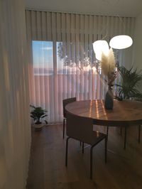 Tende verticali in tessuto ignifugo microforato per zona living