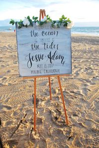 How to Style A Beach Wedding - Ceremony & Reception Style