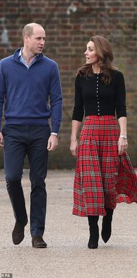 The Duke and Duchess of Cambridge arrive at Kensington Palace, London, where they are hosting a Christmas party for families and children of deployed personnel from RAF Coningsby and RAF Marham serving in Cyprus
