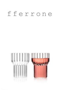 Like the mark of a strong friendship, the Boyd Collection is formally strong, yet with delicate details expressed through the minimal straight lines and inner fluting. Handcrafted without the use of molds by master glassblowers. The borosilicate glass allows for a range of hot and cold applications and is oven, microwave, and dishwasher-safe for everyday use. Design: Felicia Ferrone, 2018 Handcrafted in the Czech Republic