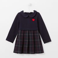Robe bébé fille effet 2 en 1