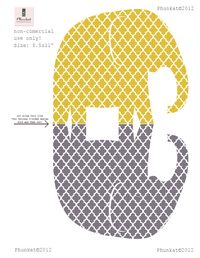 Elephant Printable