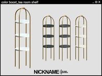 The Sims Resource - color boost_tea room shelf