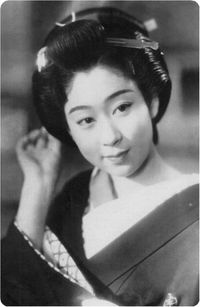 Hanayagi Kogiku (花柳小菊) 1921-2011, Japanese Actress