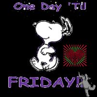 Snoopy: One day 'til Friday!! Roll with It, Big Al! via GIPHY Alabama football, Roll Tide