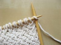 Diagonal Basketweave Knitting Pattern - How Did You Make This? | Luxe DIY