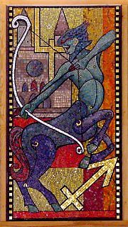 Sagittarius - THE ATTINGHAM ZODIAC by Sir George Trevelyan