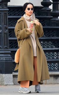 Zoe Kravitz from The Big Picture: Today's Hot Photos Cozy in the city! The Big Little Lies actress wears a warm toned colored outfit and comfy sneakers while out in the Big Apple.