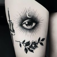 #usatattoo #tattoousa #fredericktattoo #eyetattoo #linework