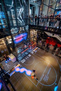 LBJ17 INTERACTIVE BASKETBALL COURT on Behance