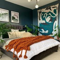 Lovely Birds Woven Throw by The Lovely Bug Textiles - Fy