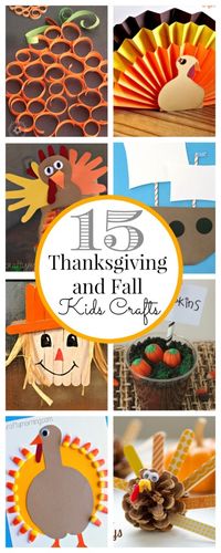 15 Thanksgiving Kids Crafts | Classy Clutter