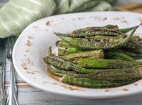 Roasted Cajun Okra