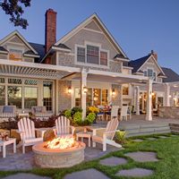 Make your yard the backyard of your dreams. A Pergola X by StruXure is the best way to make backyard memories in the rain or shine. #pergola #backyard #outdoors #outdoorliving #patioliving #firepit