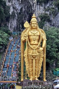 Virgin Top Tip: In Malaysia, get your walking shoes on and brave the 272 steps in Kuala Lumpur which lead up to Temple Cave – the largest of a cluster of 3 spectacular limescale caves famously known as the Batu Caves.