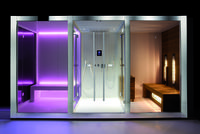 Steam Bath, Shower and Ir Sauna by Carmenta. Chromotherapy - Musictherapy - Relax