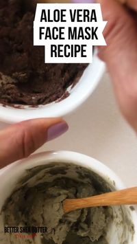 In this recipe we show two different ways to make rejuvenating face masks, using fresh Aloe Vera Gel, and either Bentonite Clay or Rhassoul Clay, and ground dry Chamomile Flowers or Rose Petals.