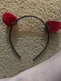 Made some horns for Tommy cosplay! I’m working on a tail now!
