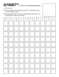 alphabet 100 christopher rouleau | Alphabet 100 - Christopher Rouleau - Picasa Web Albums Would make a ...