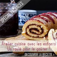 RentréeDiscount - Le Blog : Atelier cuisine avec les enfants : un roulé pour le goûter !
