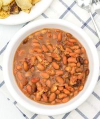 Instant Pot Pinto Beans and Cornbread Dinner (Appalachian Soup Beans)