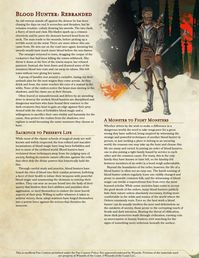 The Blood Hunter, Rebranded; A debuff based martial class rebuilt around a system of Brands. Includes redesigns for all existing subclasses, as well as two new ones: The Order of the Aberrant Slayer and the Order of the Deadeye. : UnearthedArcana
