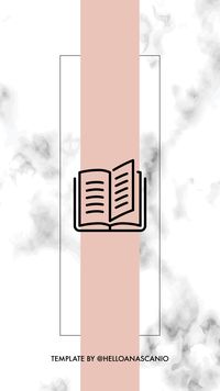 Book template for Instagram Highlights Stories by @helloanascanio / Plantilla para destacados de Instagram Stories