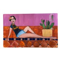 "Her Way" Oil Painting by Jj Justice For Sale