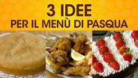 3 IDEE PER IL MENÙ DI PASQUA DI BENEDETTA - FATTO IN CASA PER VOI CON BENEDETTA ROSSI - "Benedetta ci presenta 3 idee per il menù di pasqua: torta pasqualina, agnello fritto e tiramisù alle fragole". Video di Fatto in Casa per Voi con Benedetta Rossi.