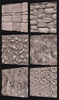 Zbrush and Mudbox Sculpts : Texture and Shader