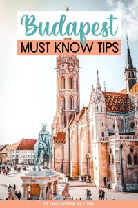 Planning a trip to Budapest Hungary? Budapest is an exciting city, but it can be frustrating to visit. Here are my tips, tricks, and things to know before you go to Budapest. These Budapest tips will help you avoid making mistakes and and have a smoother trip. I've identified some of the tourist traps in Budapest, so you can take that into consideration when planning your Budapest itinerary. Read on for must know tips for Budapest and what to know for an efficieint Budapest visit.