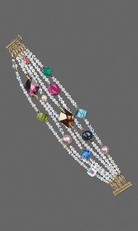 Multi-Strand Bracelet with SWAROVSKI ELEMENTS - Fire Mountain Gems and Beads