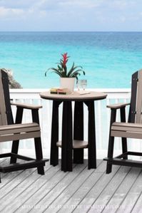 Create the perfect backyard haven with Amish poly furniture, handcrafted by skilled artisans for your #Amish outdoor #patio table and chairs set.