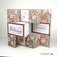Faltkarte zur Hochzeit (Sand) - Nicoles Papeterie