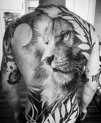 Tatuajes de Leones 🦁 2021 para Hombres y Mujeres