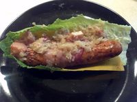 Bacon Wrapped Brats - Caveman Keto