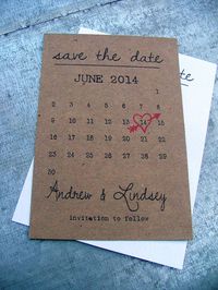 Printable Save the date cards heart date save by sweetinvitationco LOVE this