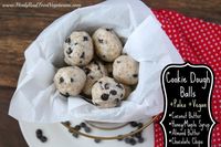 Paleo Cookie Dough Balls - Healy Real Food Vegetarian | Healy Real Food Vegetarian