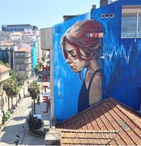 Isaac Mahow in Vigo, Spain, 2018