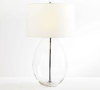 Bennett Recycled Glass Table Lamp | Pottery Barn