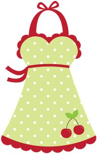 Cute Clipart Kitchen Apron Cozinha - Minus