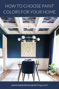 You can learn how to pick paint colors for your home using these very simple tips and tricks. Stop struggling to choose paint colors for your home once and for all!