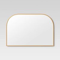 36" X 24" Over The Mantel Mirror Gold - Project 62™ : Target