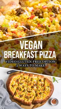 Vegan Breakfast Pizza
